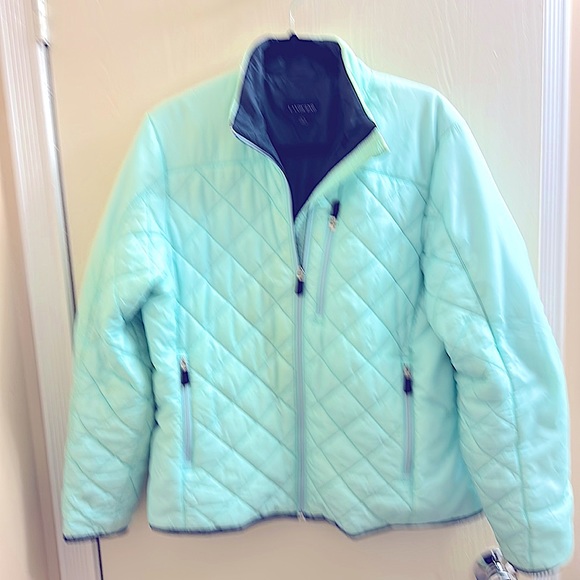 Lands End Light Blue Winter Coat - Picture 1 of 4